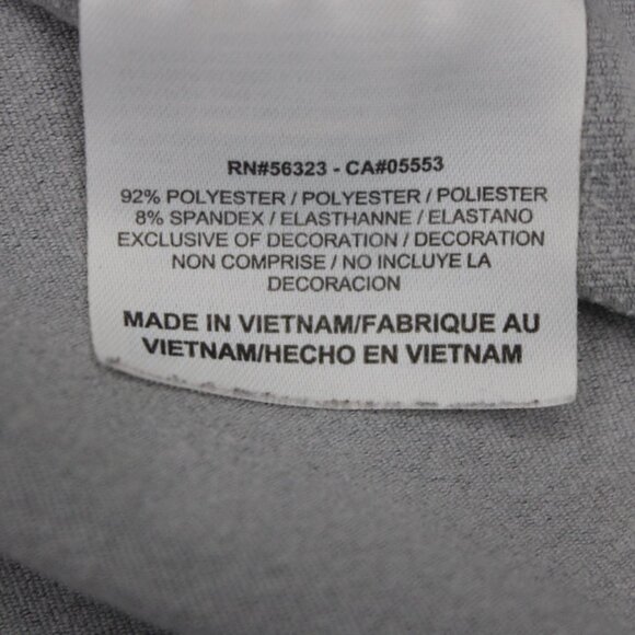 Nike Golf Michigan State Polo Shirt Mens Small Gray Tour Performance L/S Stretch - Picture 8 of 13